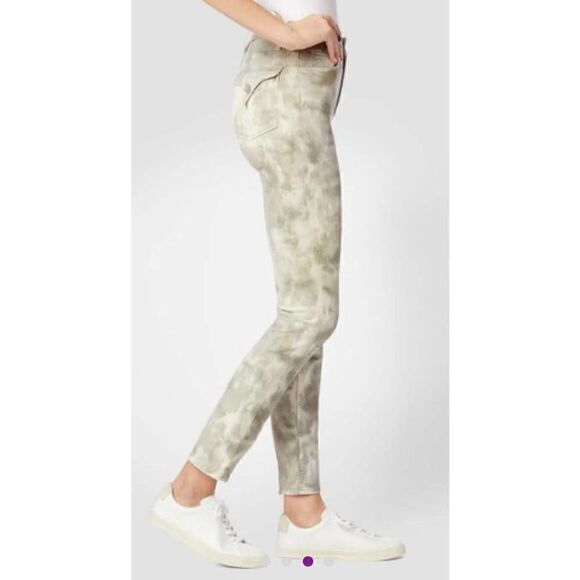 Hudson Barbara High Waist Tie Dye Super Skinny Jean NWT Size 30 - Picture 3 of 11